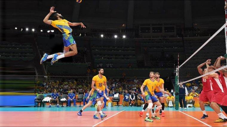 volleyball spike